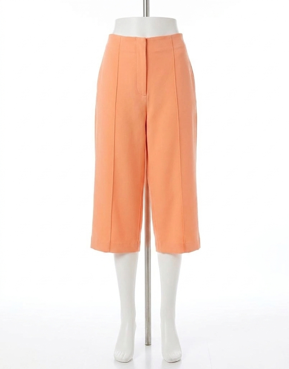 NEW ALICE + OLIVIA dylan wide leg cropped pants in salmon pink